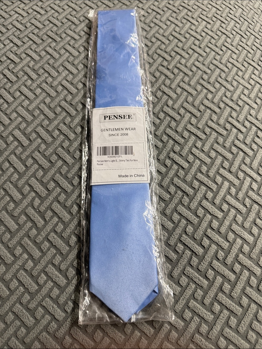 Light Blue Men's Tie